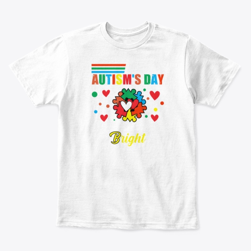 Autism Shirt - Autism's Day Bright