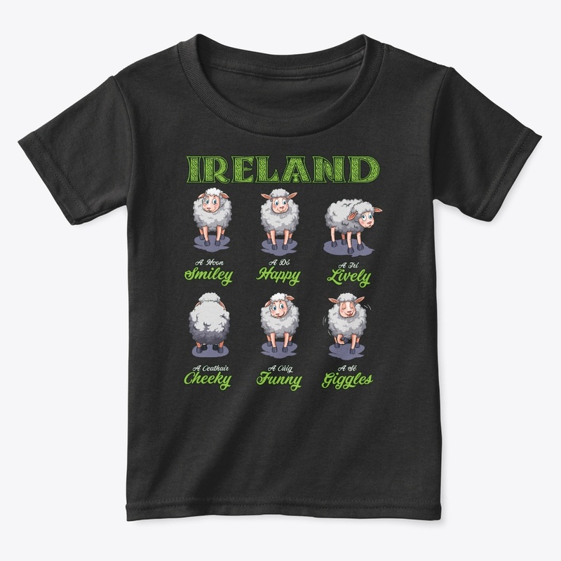 Happy Sheep Irish St Patrick Farmer Gift