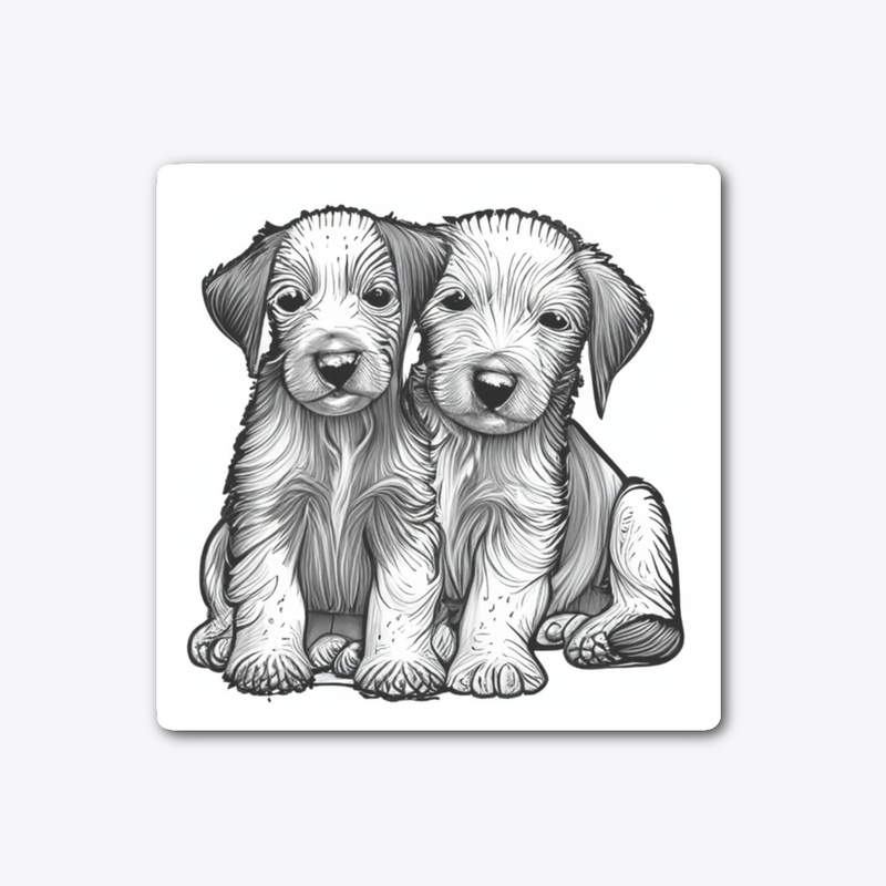Two puppies
