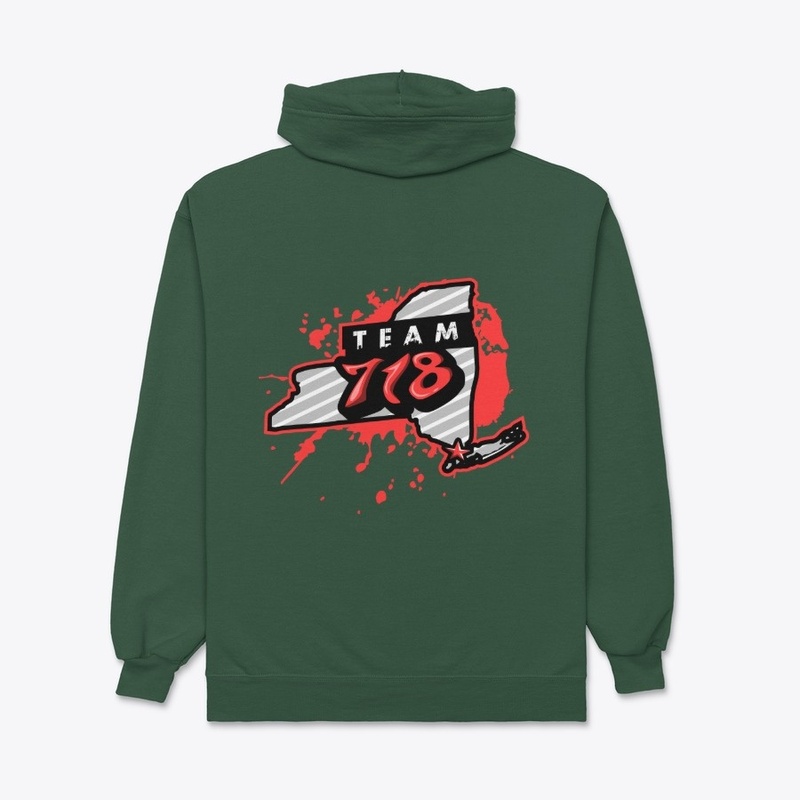 Team 718 Zip-up Hoodie