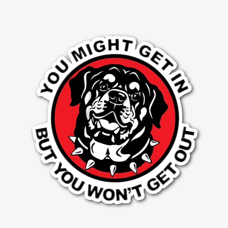 Rottweiler Warning