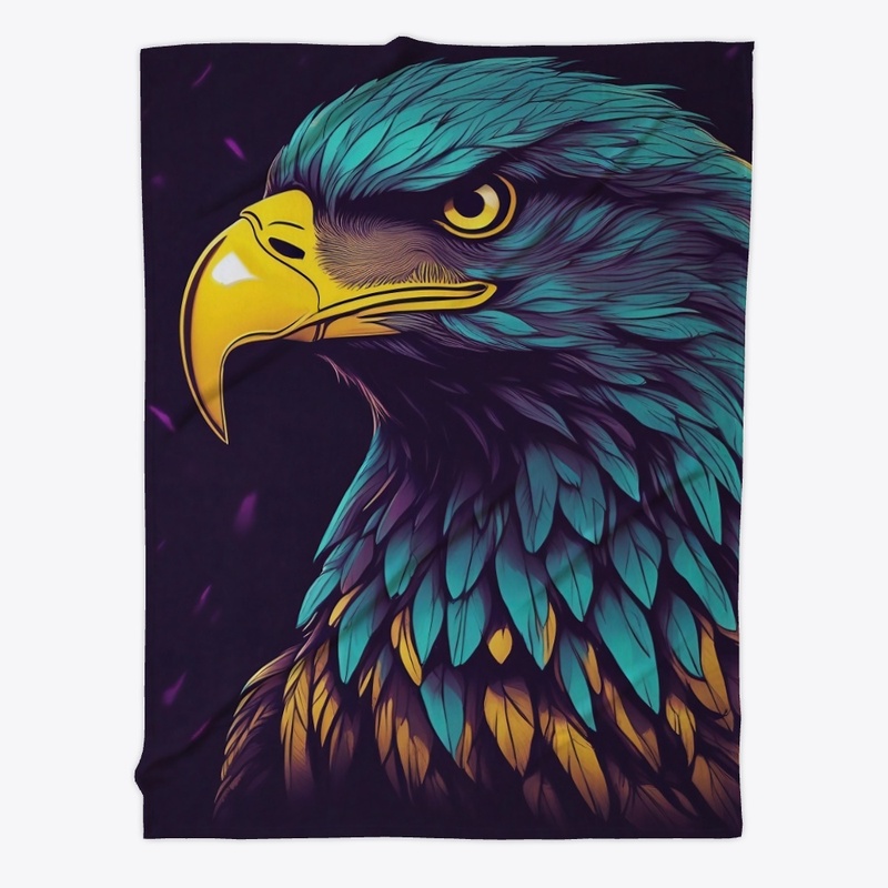 Majestic Bald Eagle in Vibrant Colors