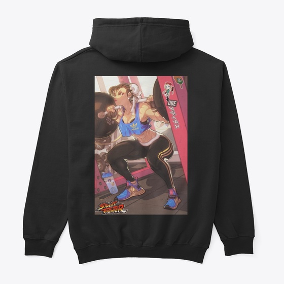 Chun Li On Squat Rack Products from Vxn V-Drip | Spring