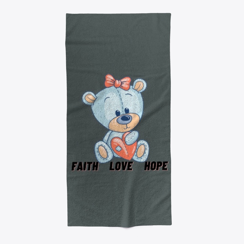 Faith love hope home accessories