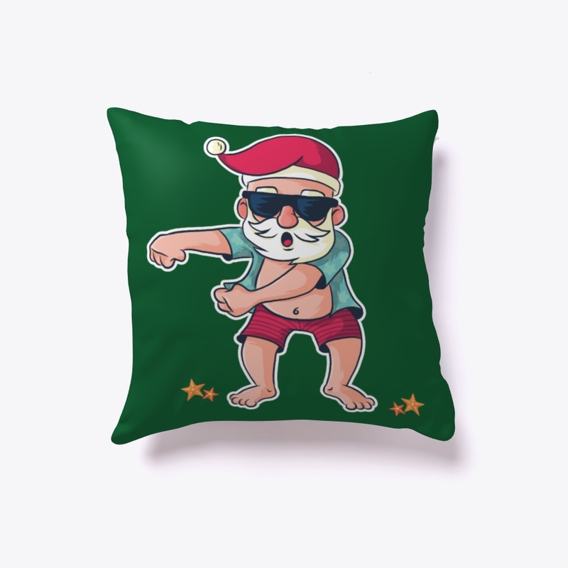 Christmas Flossing Santa