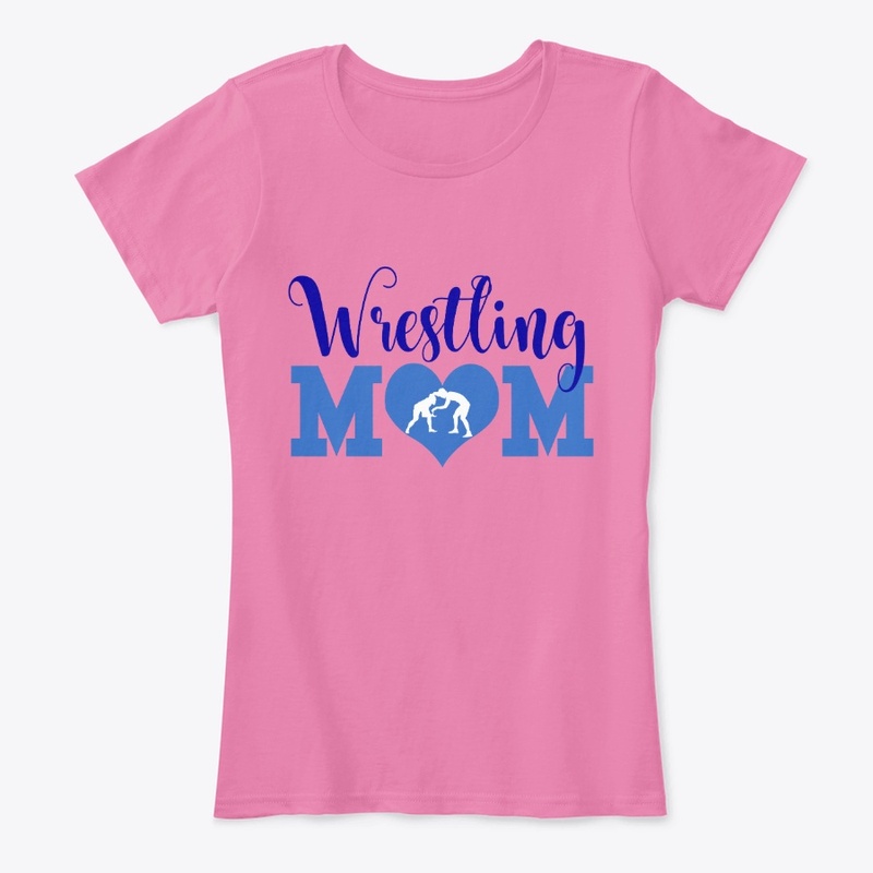 Women Wrestling Mom T-Shirt Wrestler Mom