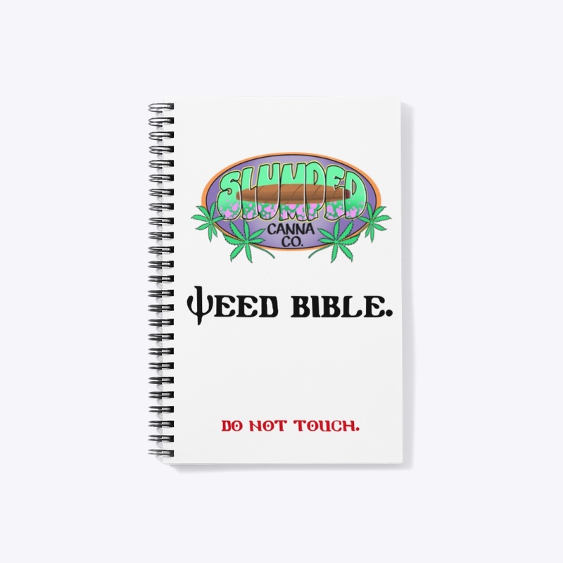 Slumped Canna Notebook