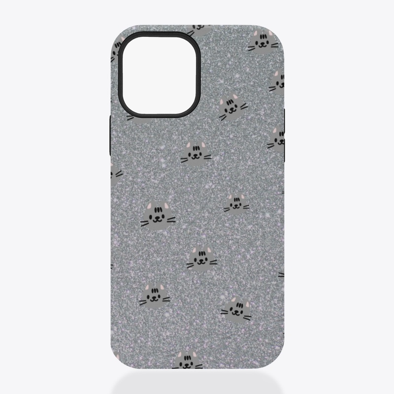 Cats & Graphite Phone Case