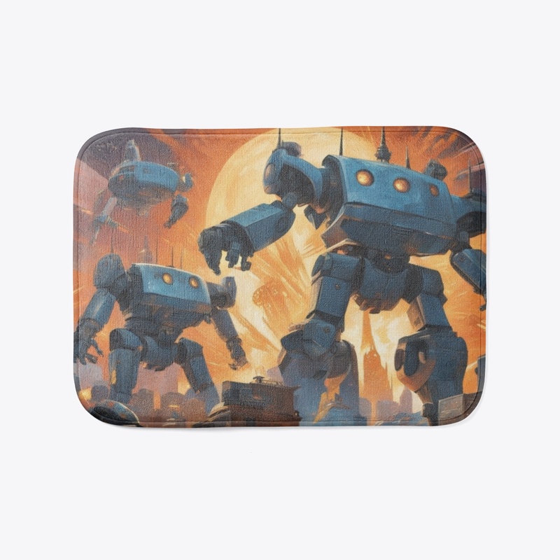 Large robot t-shirt
