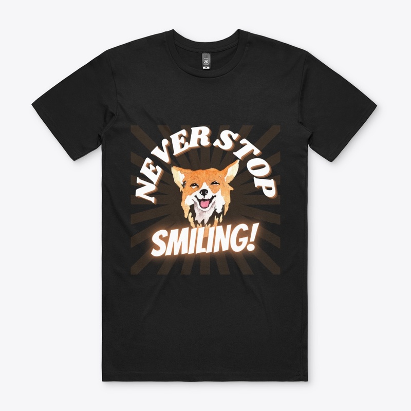 Smiling face Dog T-Shirt.