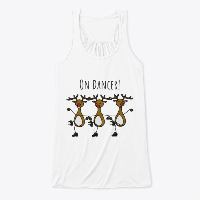 On Dancer Tap Dancing Reindeer