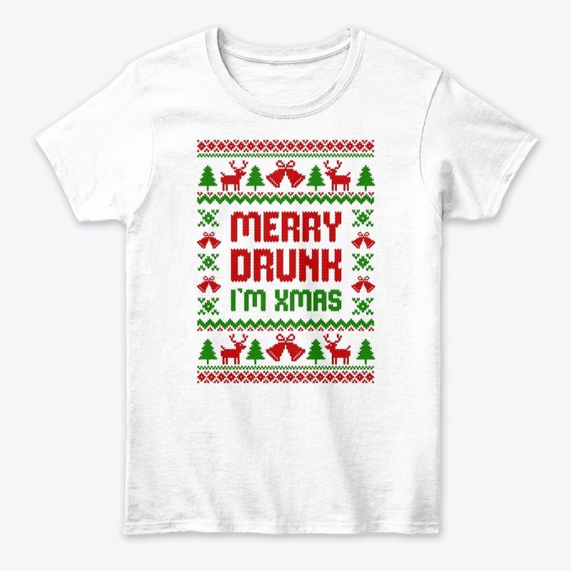 Merry Drunk I Am Christmas