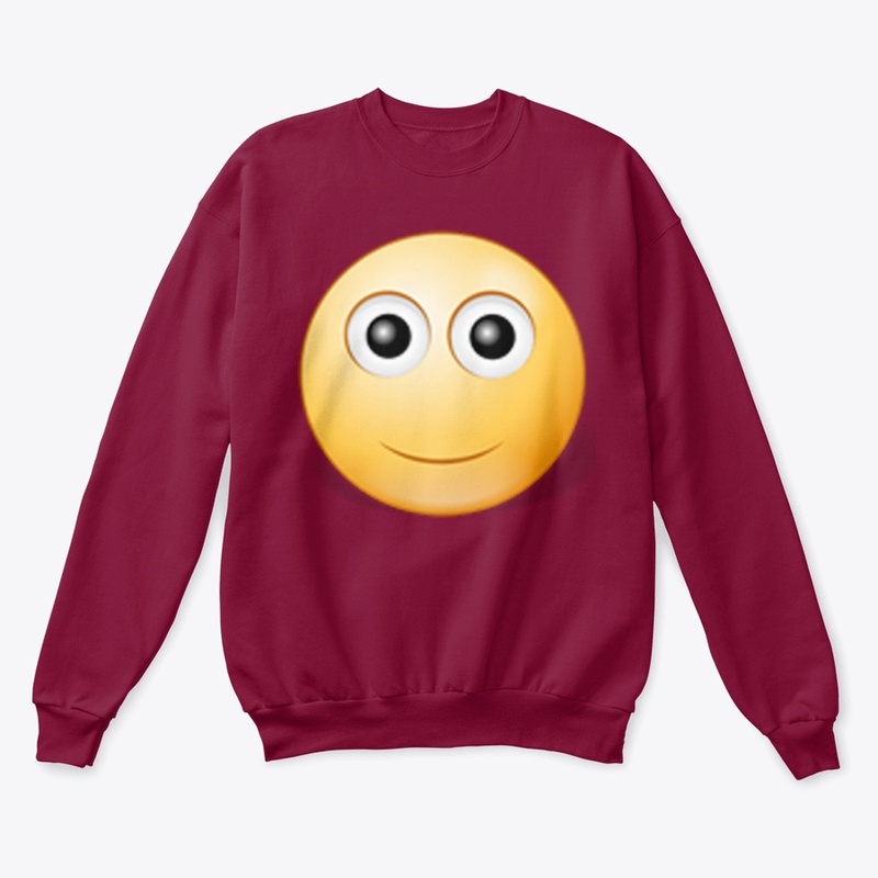 Smiley Face Emoji.looking of front.