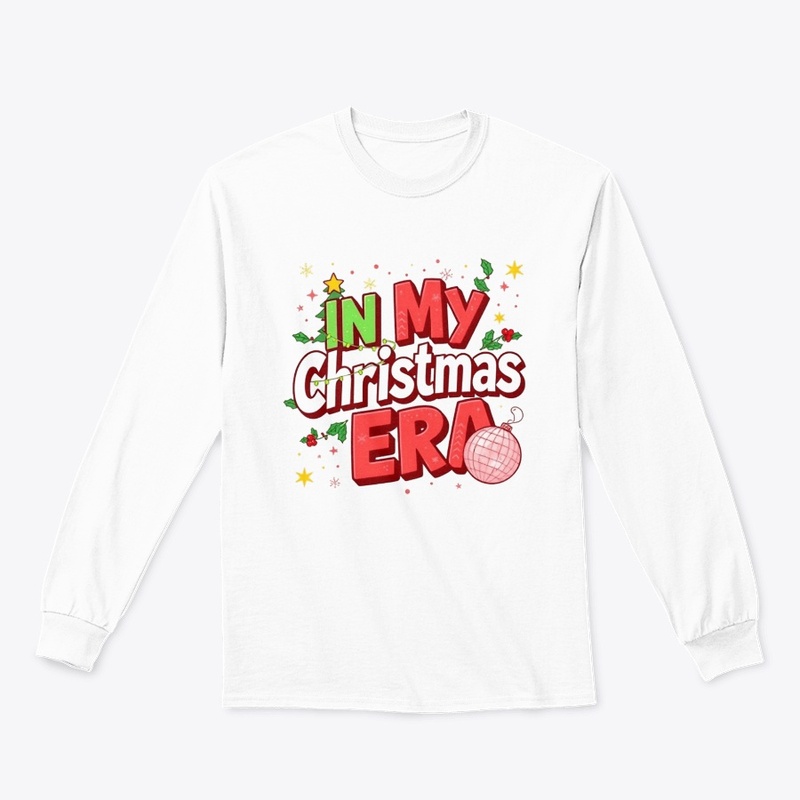 "In My Christmas Era Retro Holiday"