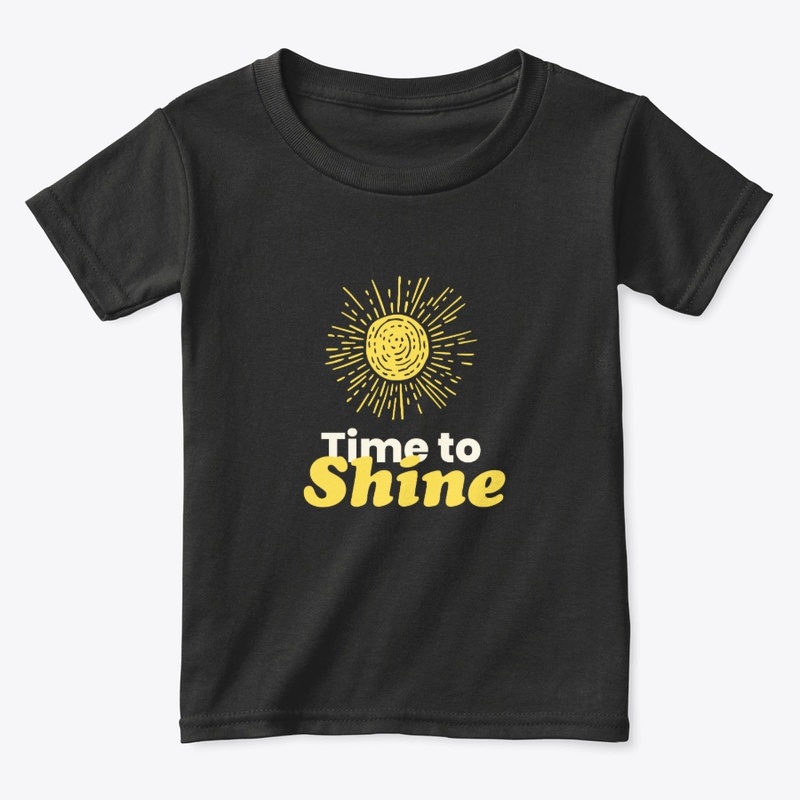 ✨ Time to Shine – Motivational Quote