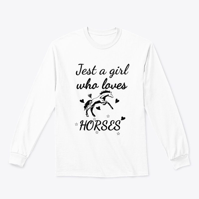 horses girl design