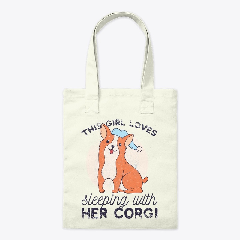 This Girl Loves Sleeping With Her Corgi