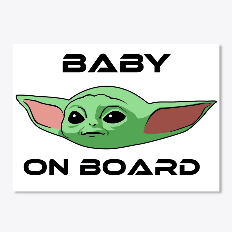 Baby On Board Sticker