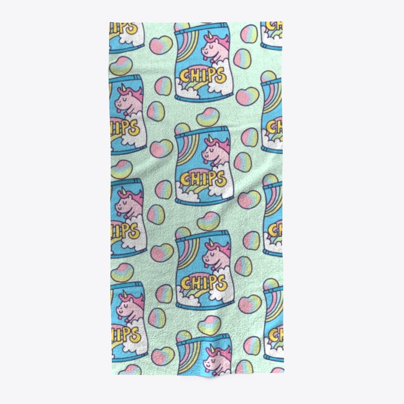 Rainbow Chips - Kawaii Unicorn