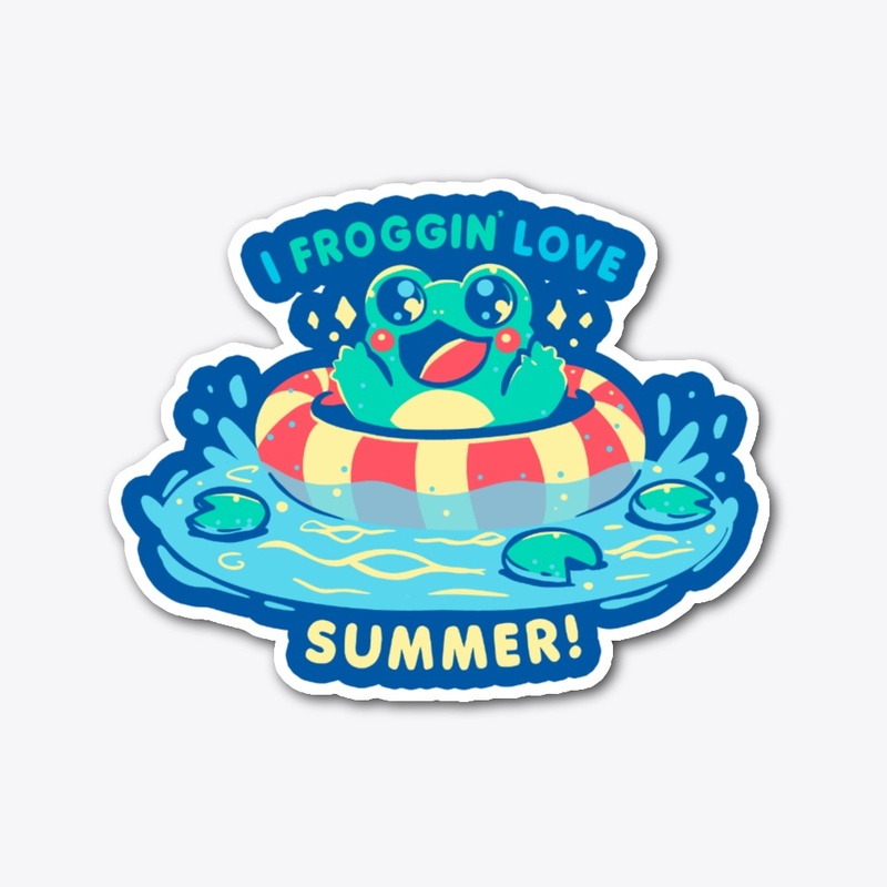 I Froggin Love Summer