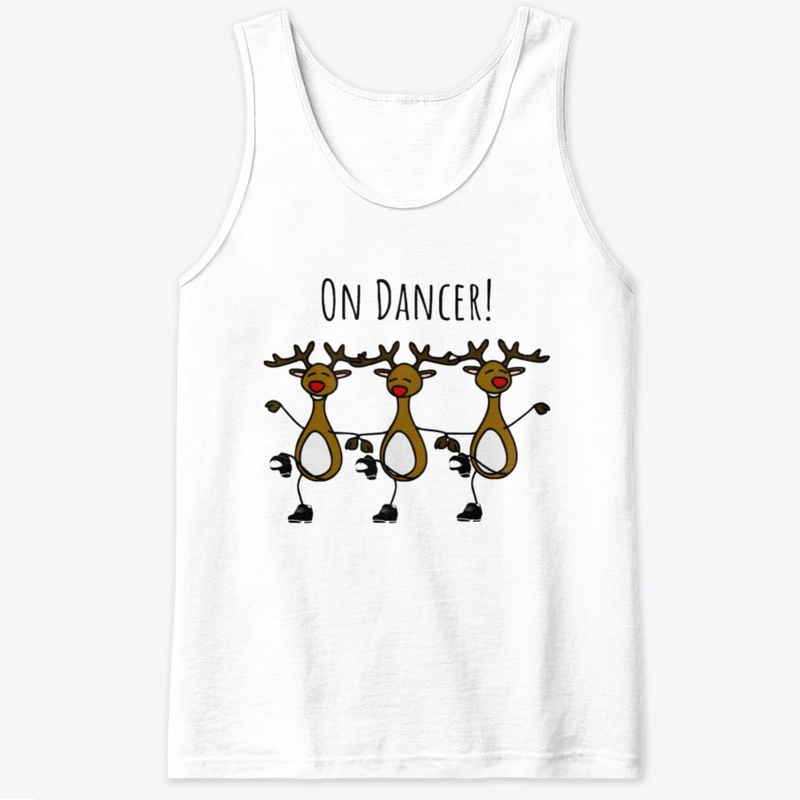 On Dancer Tap Dancing Reindeer