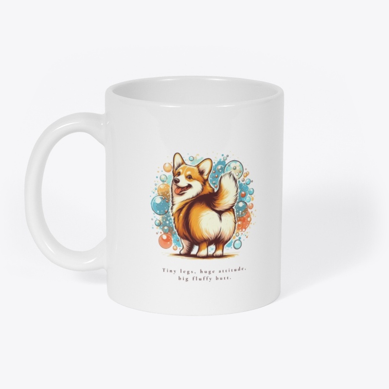 Corgi Huge Attitude Mug