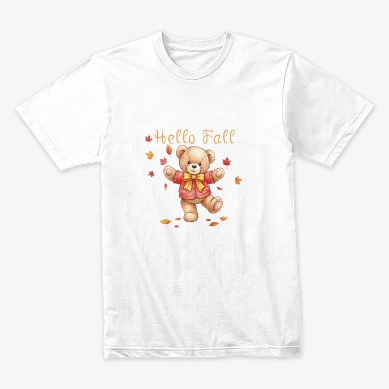 Hello Fall, Fall Teddy Bear