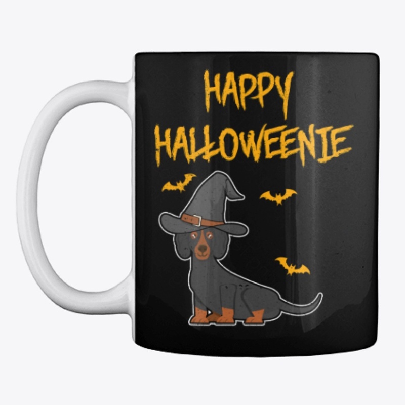Happy Halloweenie Dachshund DogHalloween