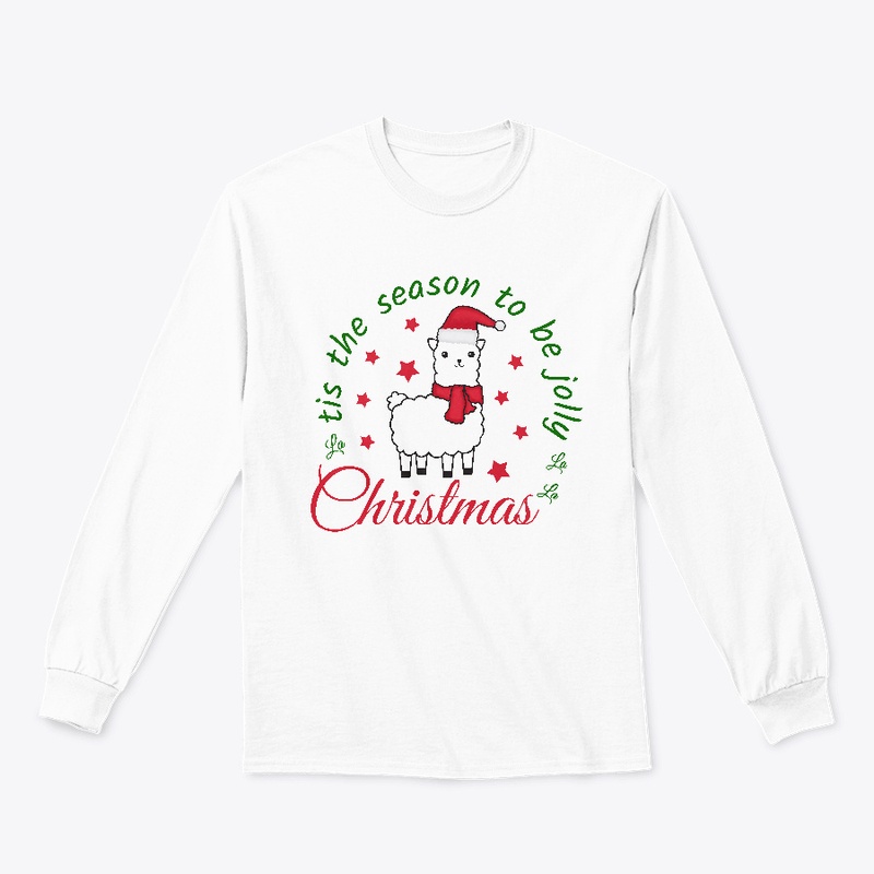 t shirt for Christmas. Llama Christmas.