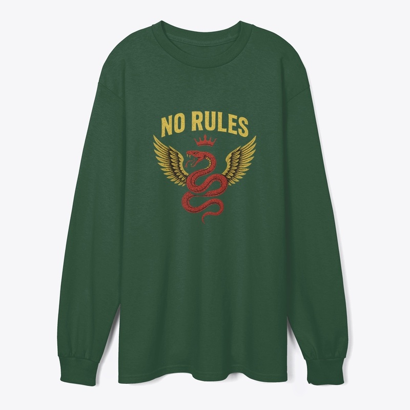 No Rules Snake Wing Tee