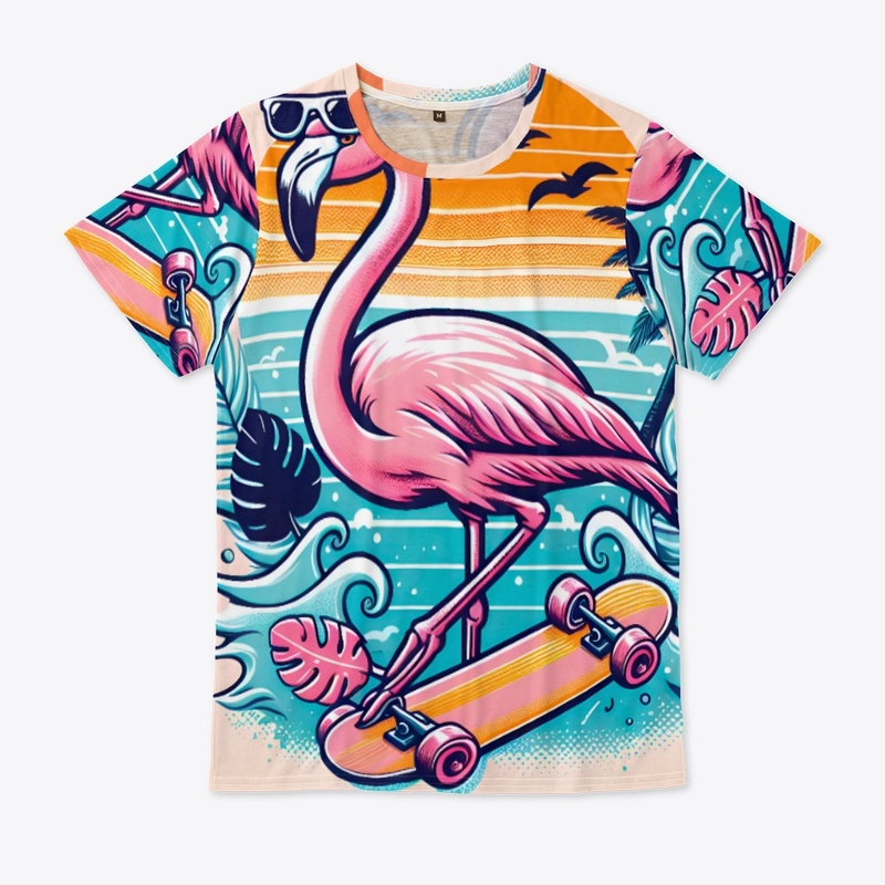 Retro Flamingo Ride