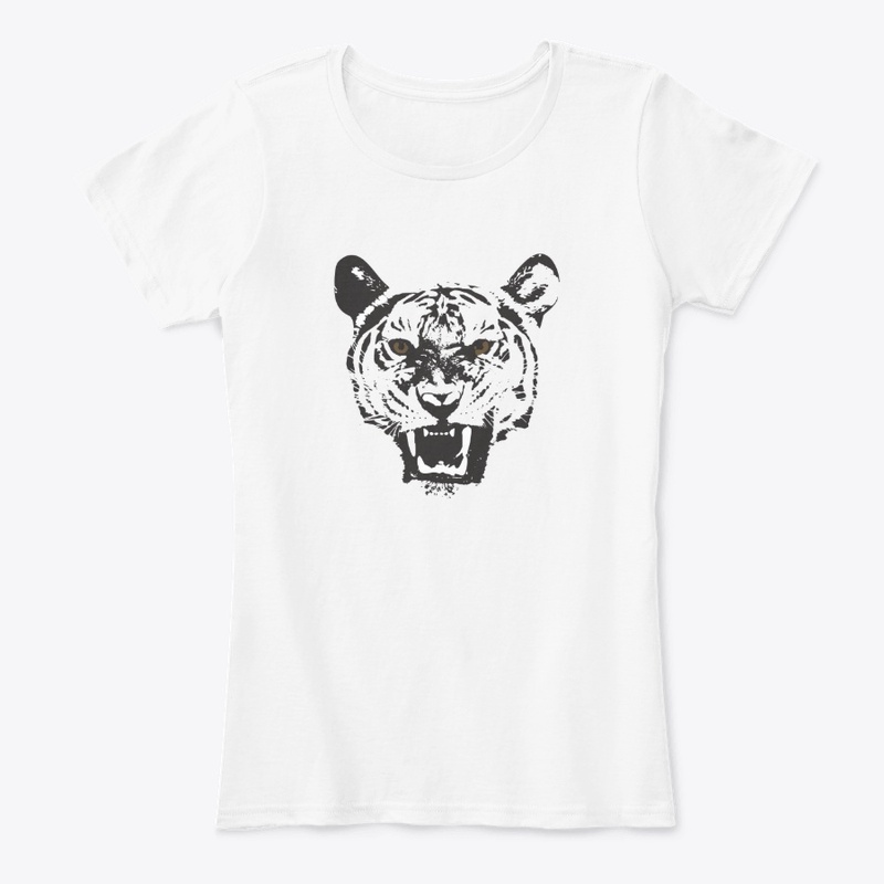 Tiger is crying loudly