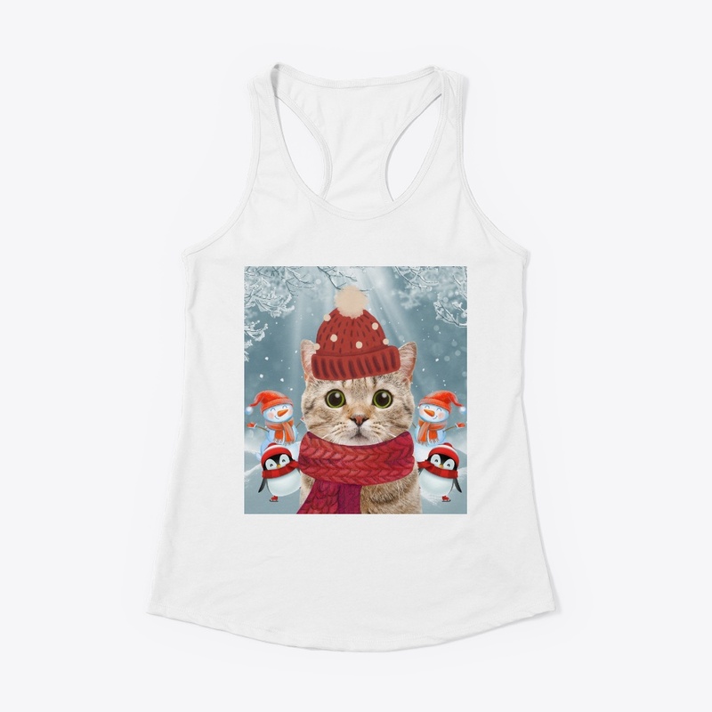 Cat Christmas Winter