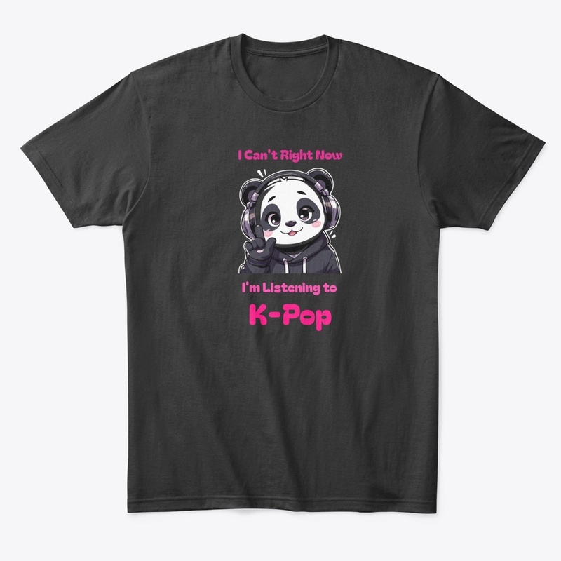 Listening to K-Pop Tees and Hoodies 