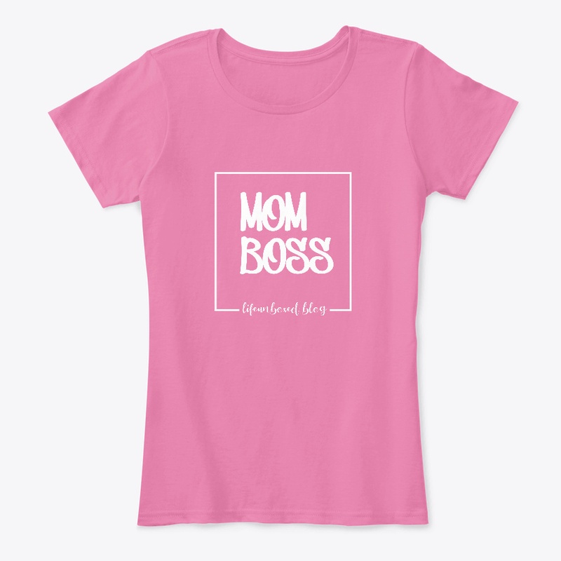 Mom Boss Square T-Shirt
