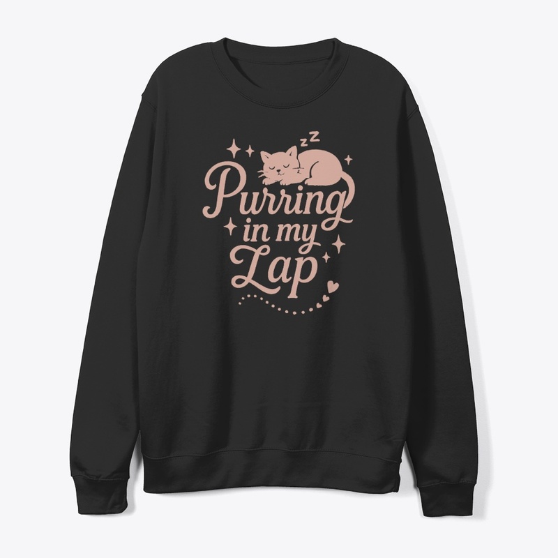 Purring in My Lap Cozy Cat Gift 