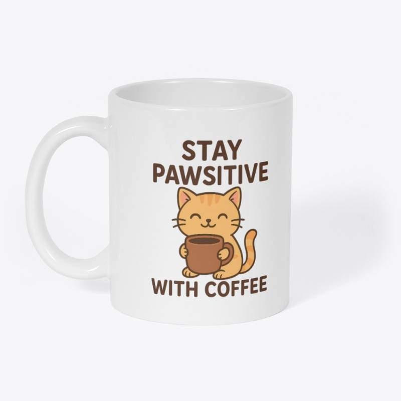 stay-pawsitive-cat-tee