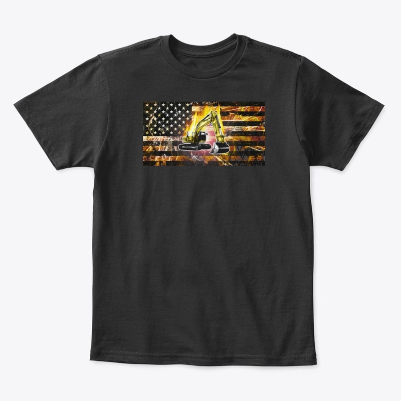 Excavator Flag Sparks