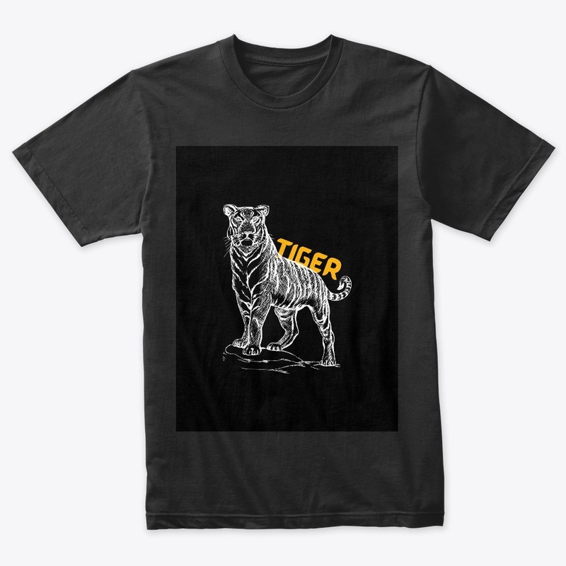 Tiger' Pure cotton Comfortable t-shirts 