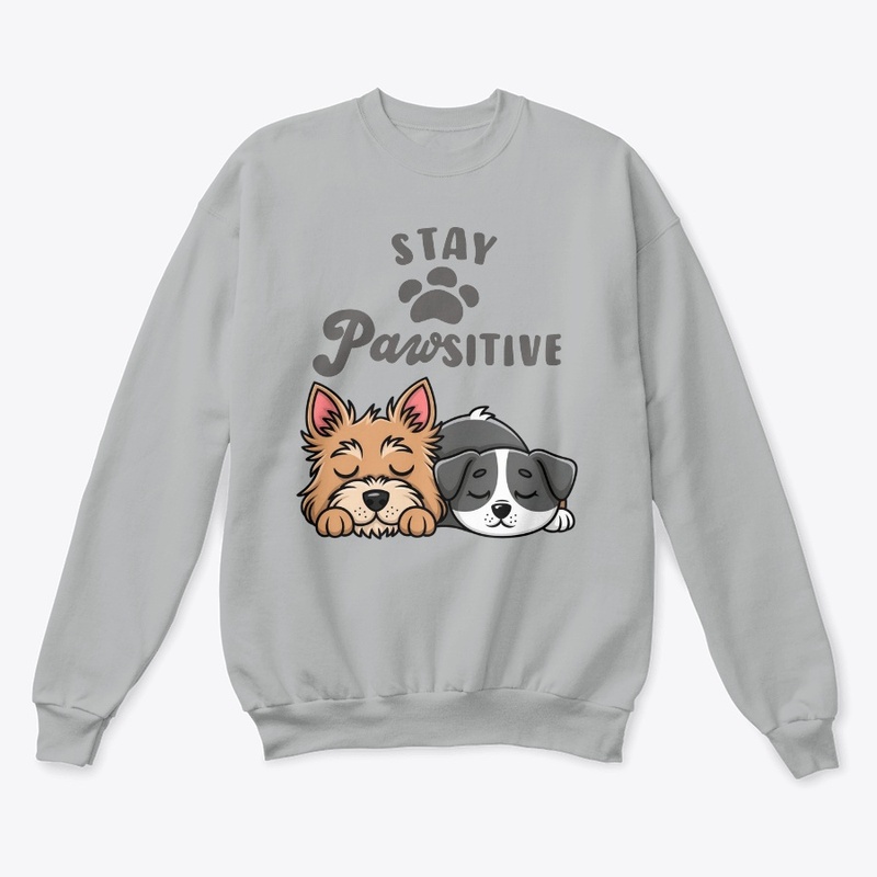 Stay Pawsitive Art Of Dog & Cat