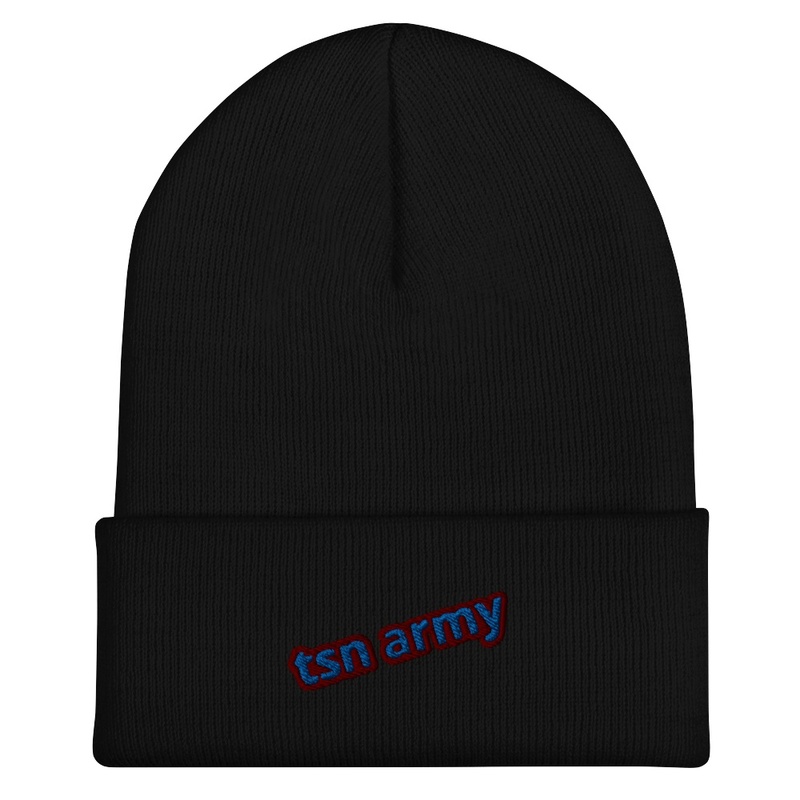 tsn army blue red text 