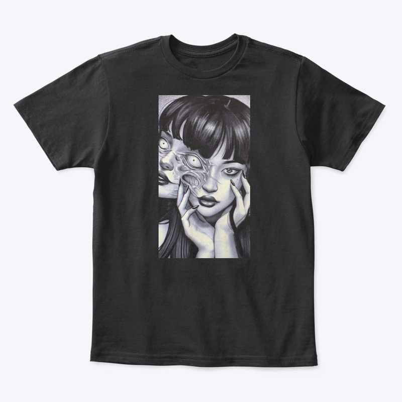 Scary anime hoodies/shirts 