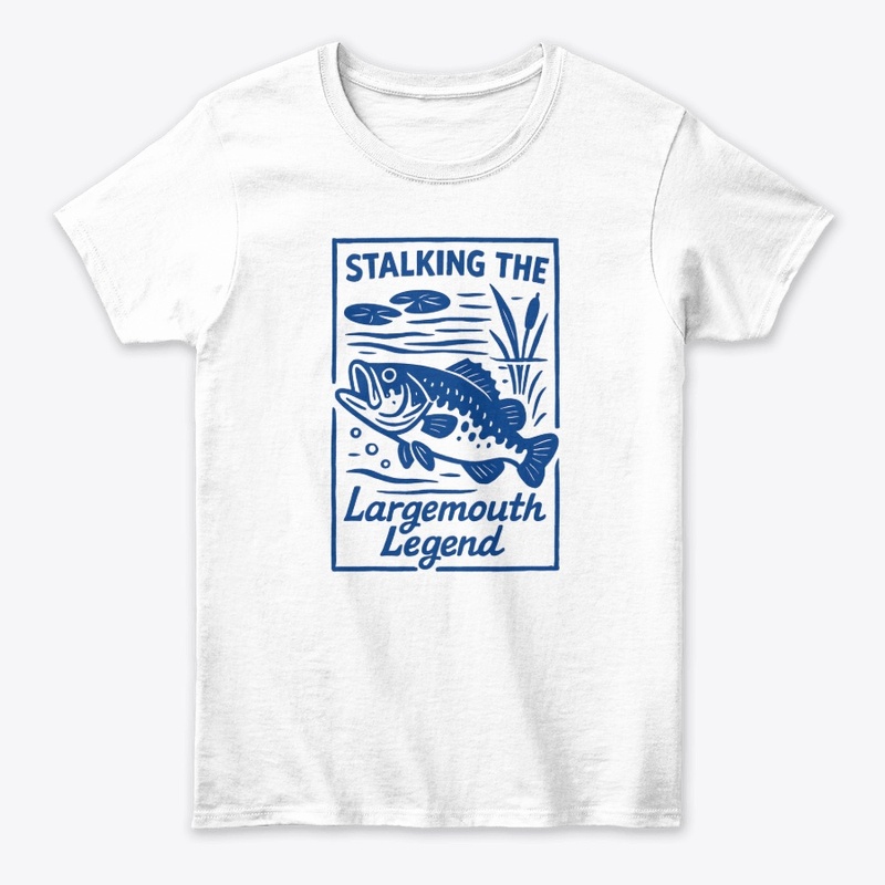 Stalking Largemouth Bass Tee