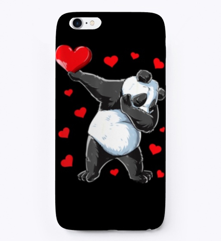 Dabbing Panda Valentines Day