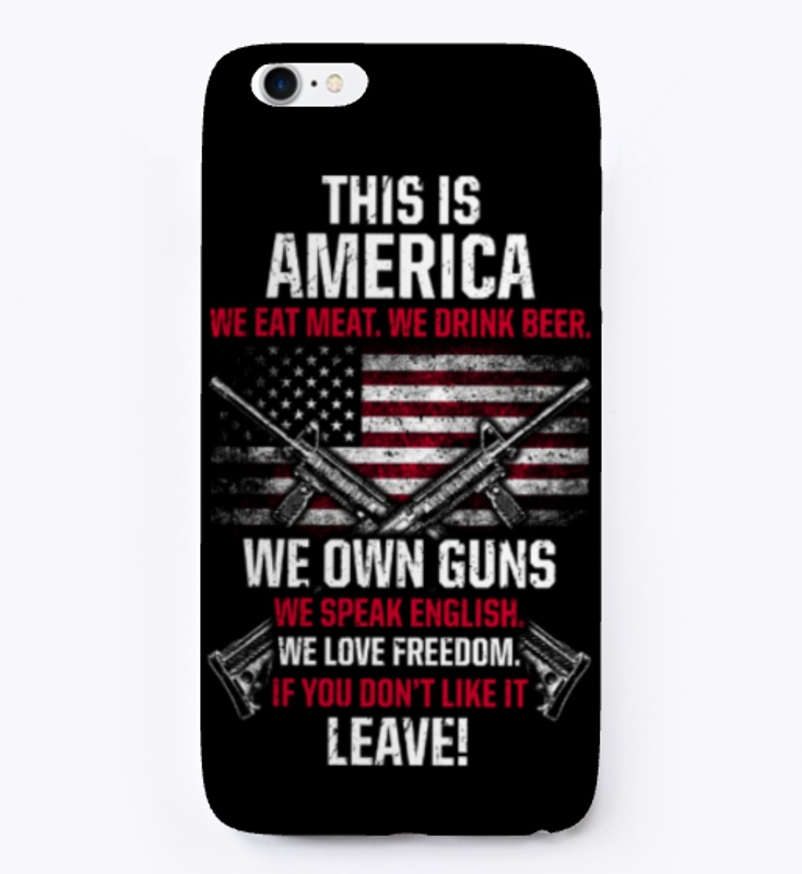 PATRIOTIC - WE OWN GUNS M 0055