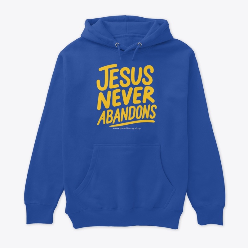 Jesus never abandons