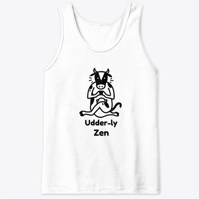 Udder-ly Zen Cow Yoga Tee