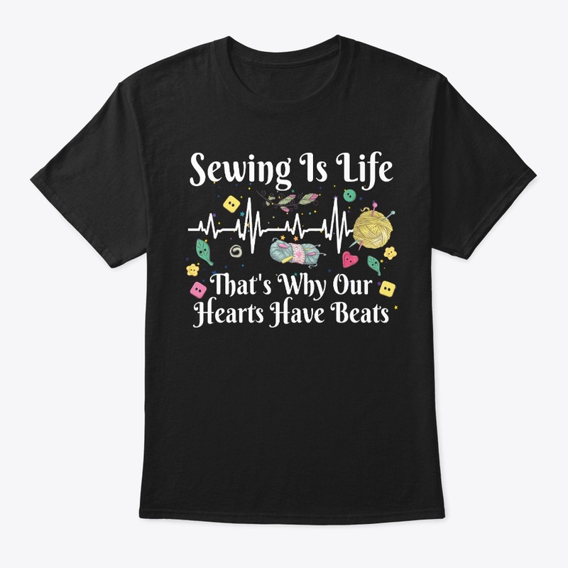 Sewing Lover Gift Our Hearts Have Beats