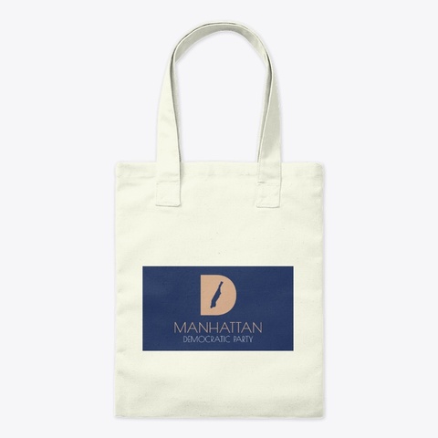 Manhattan Dems Natural T-Shirt Front