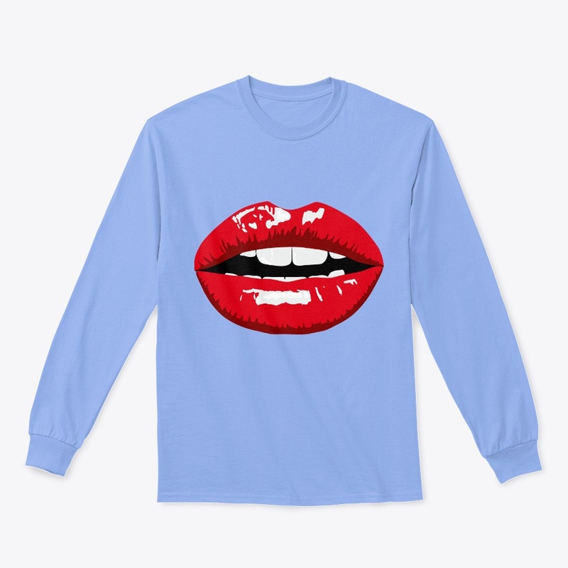 red lips